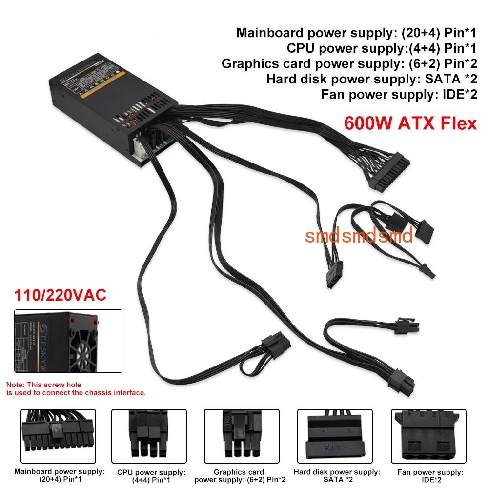 Alimentatore Modulare 600W Pic - Atx Power Supply 1U Flex 500W recensione e prezzo