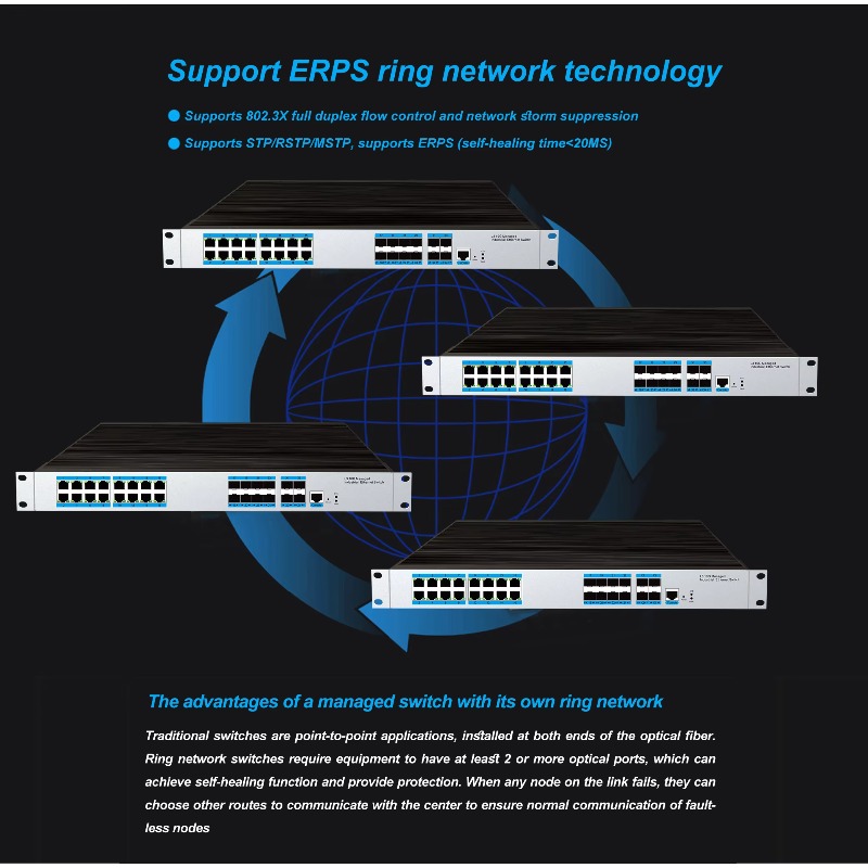 Switch Ethernet Industriale Ge - Sfp+ 10G Managed Switch 8 Port recensione e prezzo