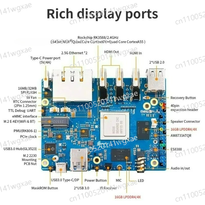Orange Pi 5 Plus 32GB RAM RK35 - Orange Pi 5 Plus 32Gb recensione e prezzo